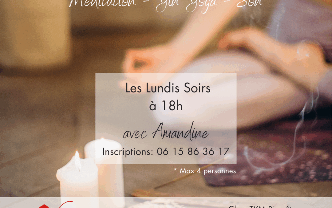 Relâcher le corps et l’esprit: méditation, Yin yoga, Son
