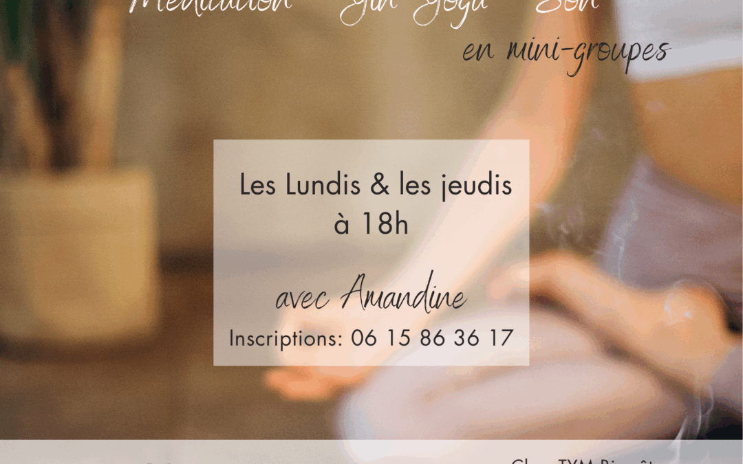 Relâcher le corps et l’esprit: méditation, Yin yoga, Son